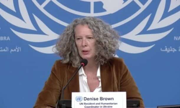 The Resident and Humanitarian Coordinator in Sudan, Denise Brown