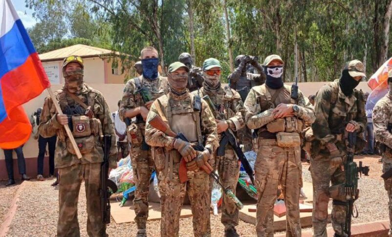 Wagner mercenaries in the Central African Republic. Photo open source