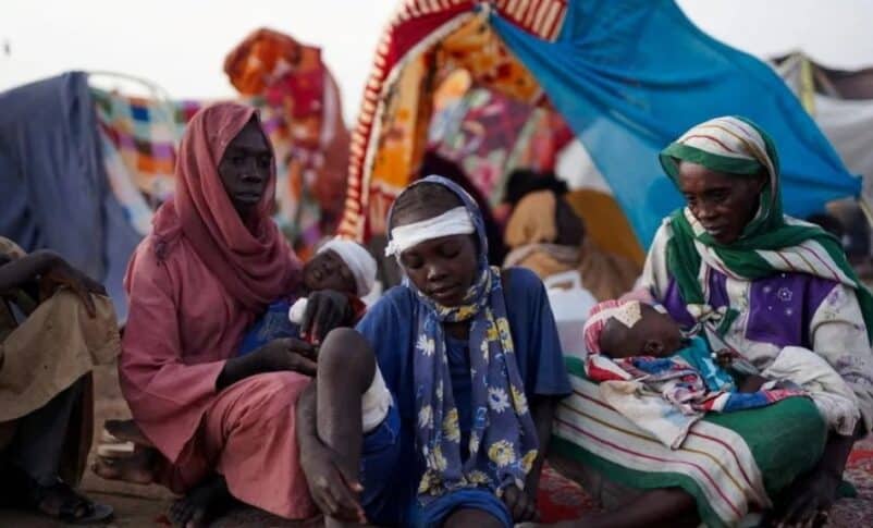 Civilians who fled from El Fasher are pictured in Tawila, North Darfur, Sudan, on October 27, 2025. Photo Mohammed Jamal Reuters