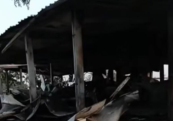 Displacement shelter in El Fasher targetted by RSF drones on October 11, 2025