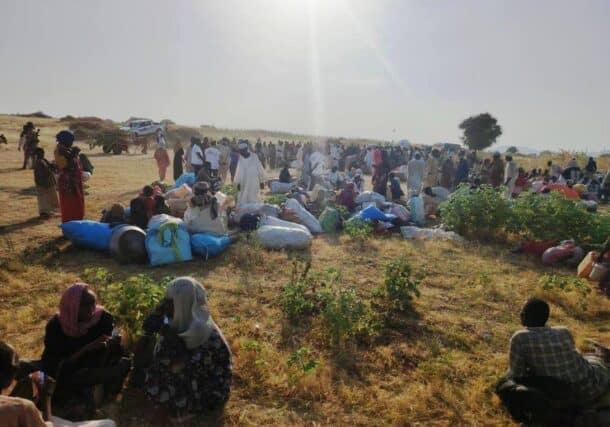 Hundreds of displaced fleeing El Fasher arrived in Tawila on Oct 19, 2025