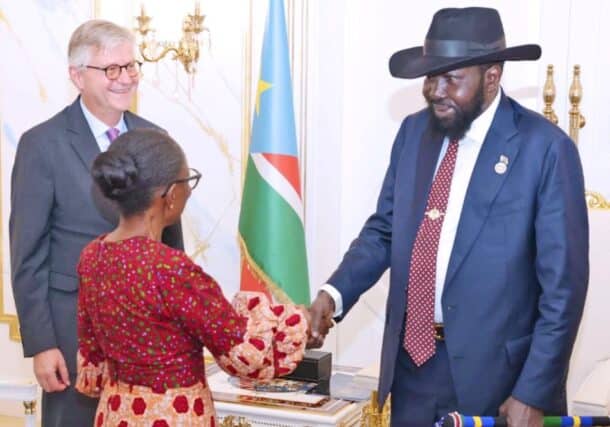 President Salva Kiir meets with UN peacekeeping chief, Jean-Pierre Lacroix,on October 17, 2025-1