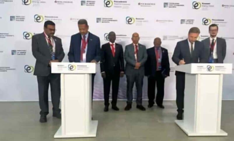 Sudanese and Russian officials agreed develop technical cooperation in oil and gas on October 18, 2025