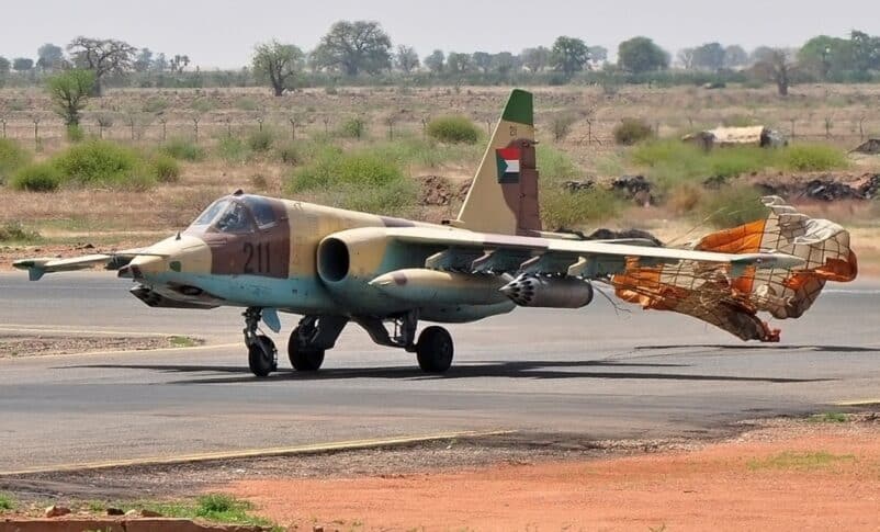 Sudanese army Sukhoi Su-25 . Ivan Sudnin photo