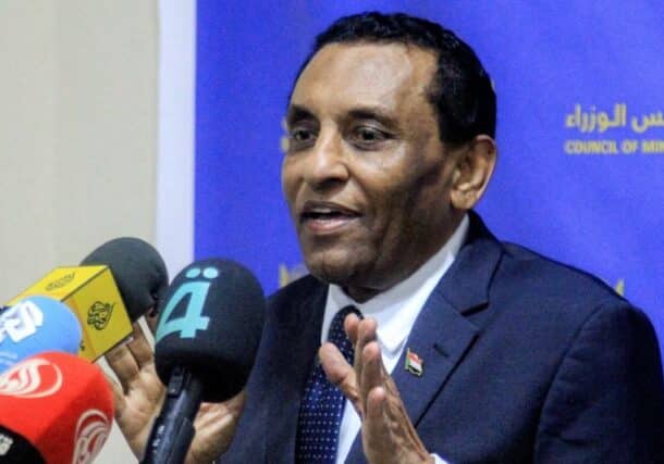 Sudan's PM Kamil Idris, AFP photo