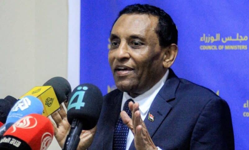Sudan's PM Kamil Idris, AFP photo