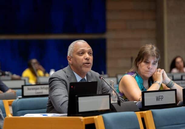 WFP Country Director Laurent Bukera in Sudan