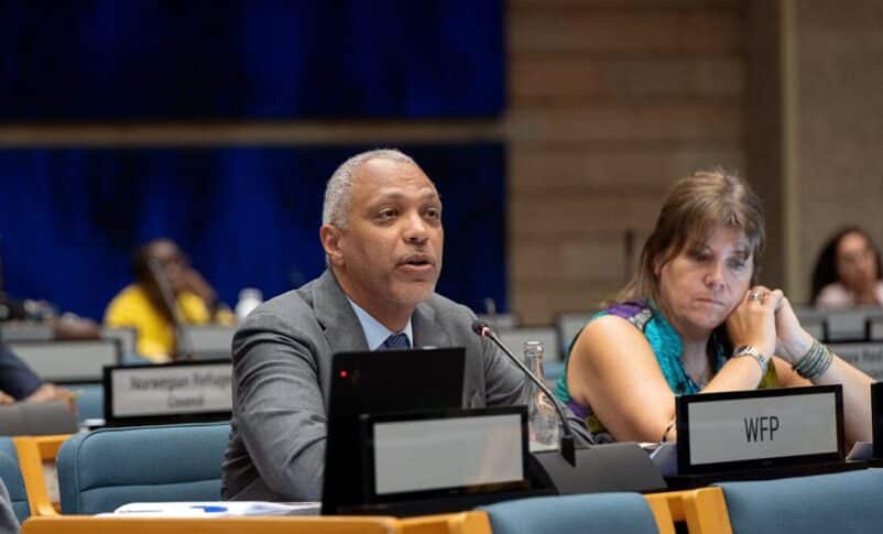 WFP Country Director Laurent Bukera in Sudan