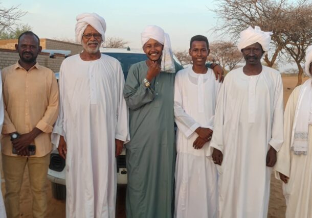 Nazir Suleiman Jaber Juma'a Sahl (second from left) was killed in a drone strike on Friday, October 17, 2025.