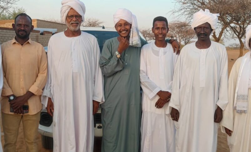 Nazir Suleiman Jaber Juma'a Sahl (second from left) was killed in a drone strike on Friday, October 17, 2025.