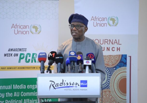 African Union Commissioner for Political Affairs, Peace and Security, Bankole Adeoye