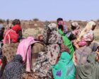Sudanese IDP arrive in Tawila, AFP file photo