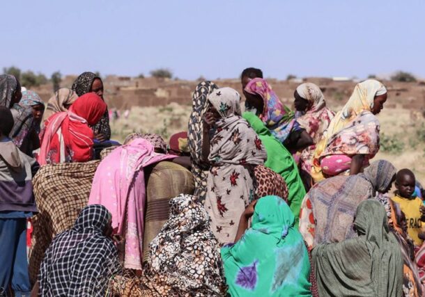 Sudanese IDP arrive in Tawila, AFP file photo