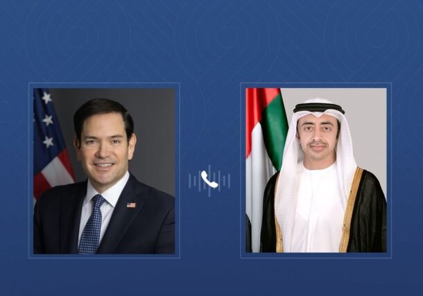 US Marco Rubio and UAE Abdullah bin Zayed