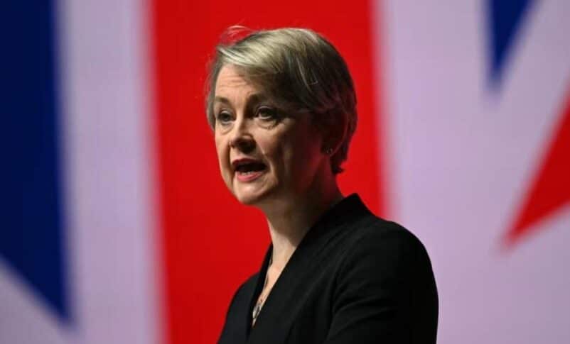 UK Foreign Secretary Yvette Cooper