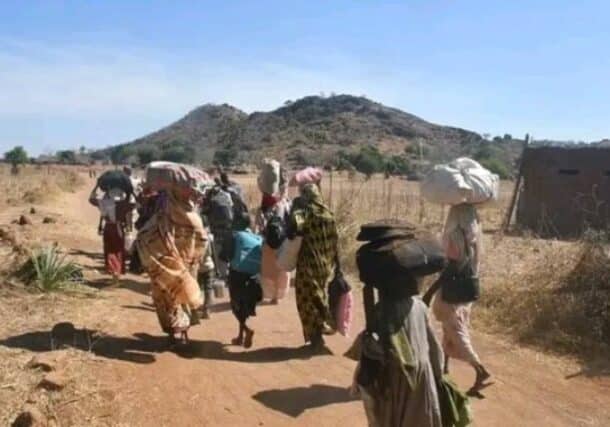 Civilians flee South Kordofan's Kadugli on Dec 24, 2025
