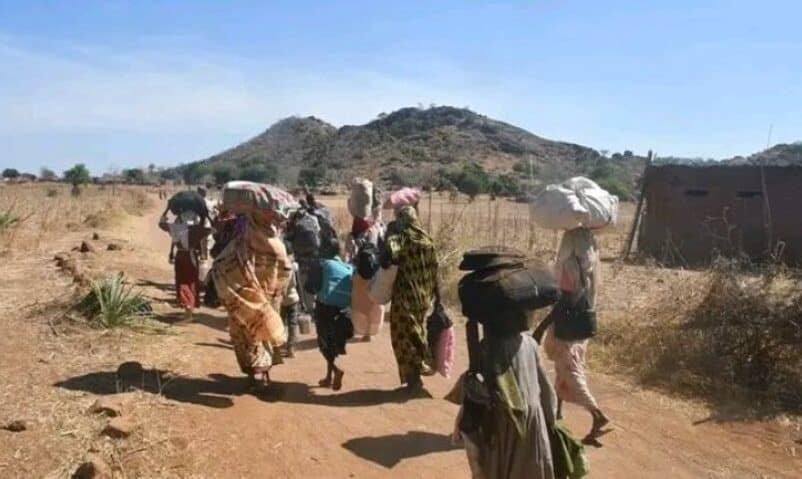 Civilians flee South Kordofan's Kadugli on Dec 24, 2025