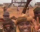RSF elements pose at Heglig oilfield in West Kordofan, on Dec 8, 2025