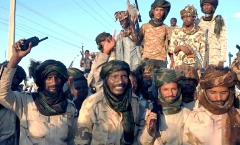 RSF combattants