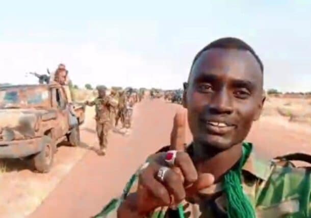 Sudanese troops retake control of a crossroad on the Dilling-Kadugli road, December 31, 2025