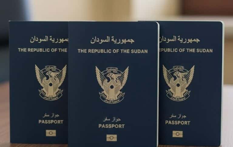 Sudanese passports, ST photo