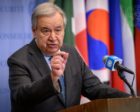 UNSG Antonio Guterres speaks to reporters on July 17, 2025, UN photo