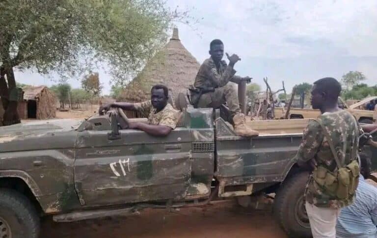 Sudanese army forces at Milkan say they repelled the RSF attck on January 25, 2026