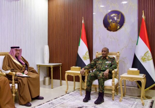 Sudan's Burhan meets Saudi Vice Minister of Foreign Affairs Dr. Walid El-Khereiji on Jan 7, 2026-3