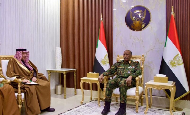 Sudan's Burhan meets Saudi Vice Minister of Foreign Affairs Dr. Walid El-Khereiji on Jan 7, 2026-3