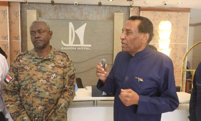 Sudan's PM Kamil Idris toured several hotels in Khartoum on Jan 17, 2026