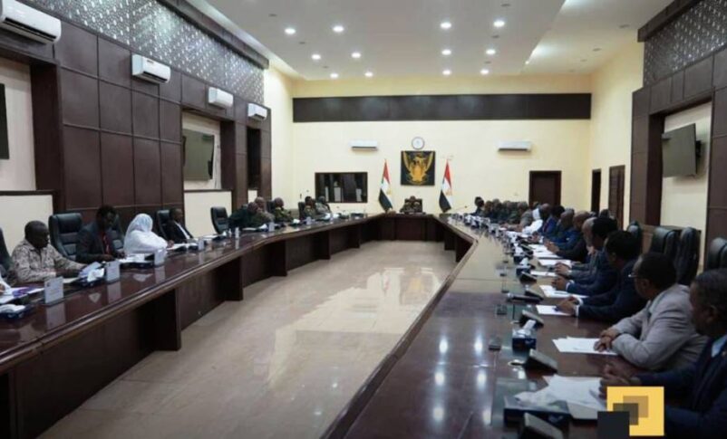 Sudan's Sovereign Council and the cabiet held their first joint meeting in Khartoum to approve the 2026 budget, Jan 21, 2026