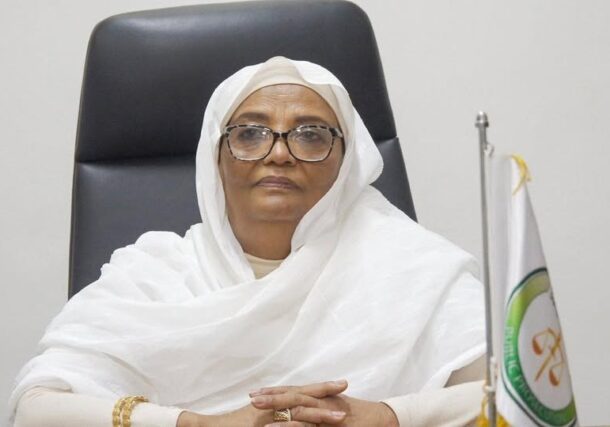 Sudan's prosecutor general Intisar Ahmed Abdel Mutaal