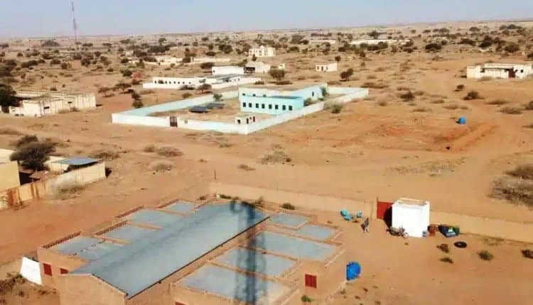 Aerial view of Um Baru locality in North Darfur