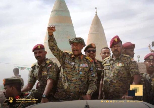 Al Burhan arrives in Tiba el-Sheikh Abdel-Baqi area of Al Jazirah state on Feb 6, 2026-3