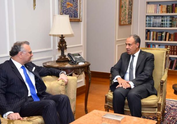 Egypt FM Abdelatty meets US senior adviser for Africa Massad Boulos on Jan 14, 2026