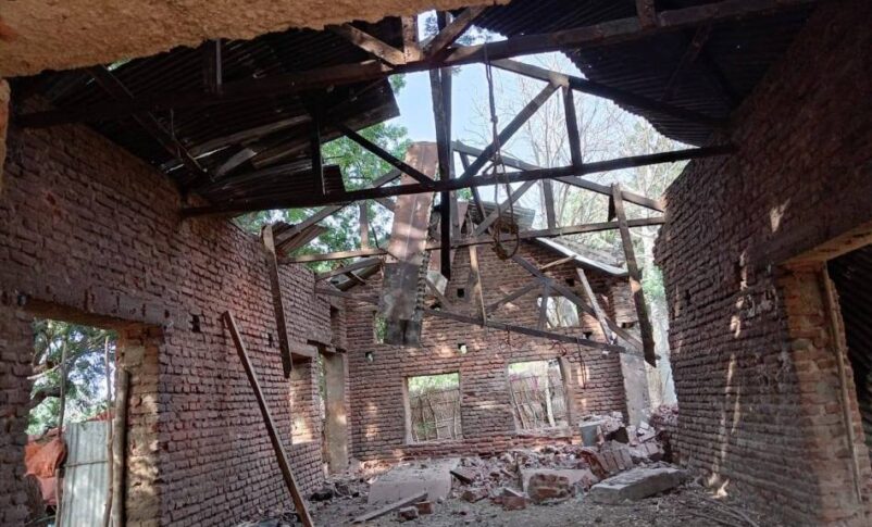 Girls' primary school in Geissan destroyed by drone attack on Feb 27, 2026-1