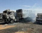 Humanitarian trucks hit by RSF drones in North Kordofan state on Feb 6, 2026