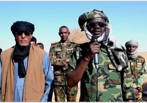 Darfur Governor Minni Minawi meets with tribal leader Musa Hilal in Khartoum to extend condolences for those killed in recent RSF offensives, March 5, 2026.