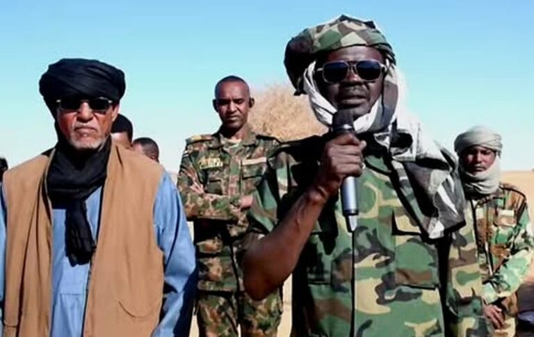 Darfur Governor Minni Minawi meets with tribal leader Musa Hilal in Khartoum to extend condolences for those killed in recent RSF offensives, March 5, 2026.
