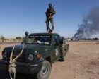 Sudanese soldiers in Bara on March 5, 2026
