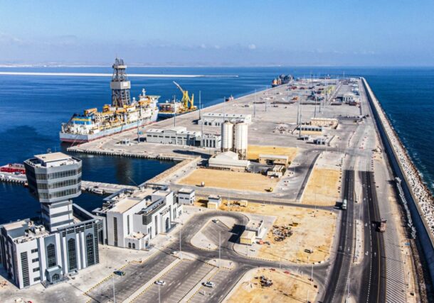 The commercial port of Duqm was targeted by two Iranian drones on March 1, 2026