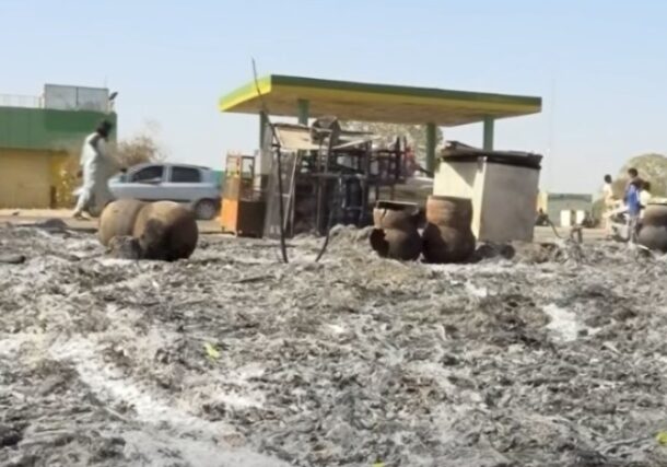 Al-Jumruk market in West Darfur was bombed on April 12, 2026