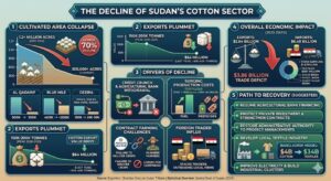 Decline of cotton production in Sudan