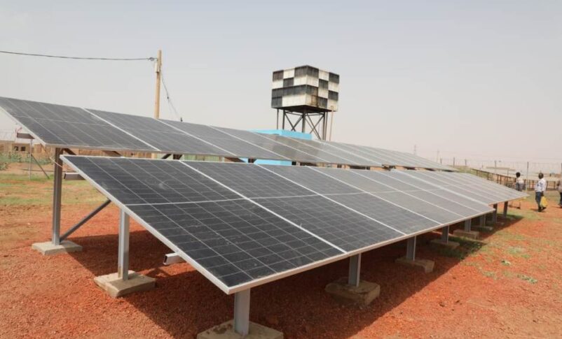 In the River Nile state, UNDP handed over six solar-powered pumps funded by Kuwait Fund , reaching 28,000 people, April 13, 2026 UNDP photo.