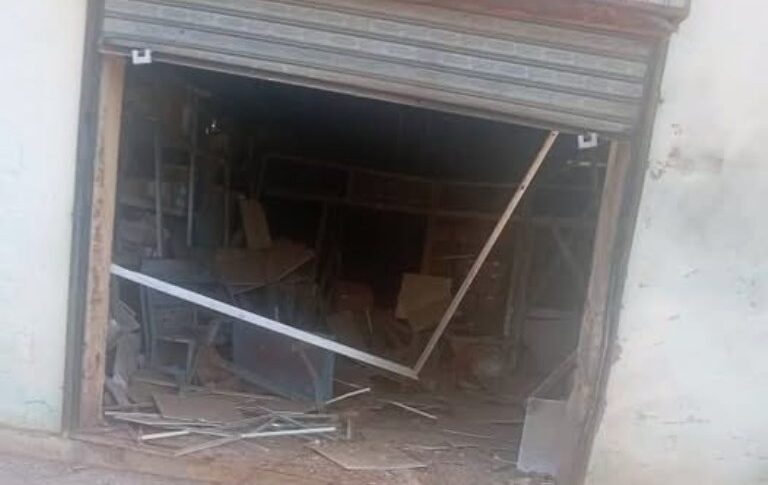 Medicine warehouse in Kosti, White Nile State attacked by RFS drone on April 1, 2026