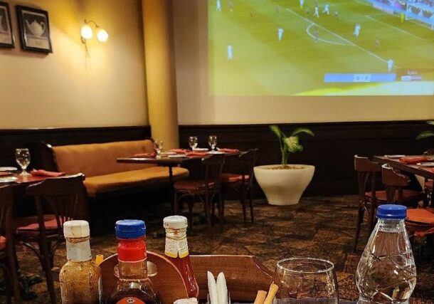 Le Grill restaurant café in Khartoum