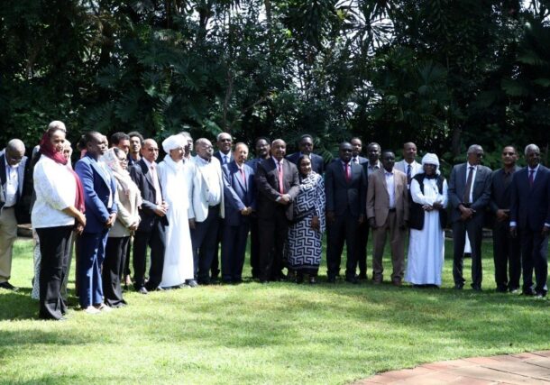 Participants at the meeting of anti-war groups in Nairobi on May 23, 2026