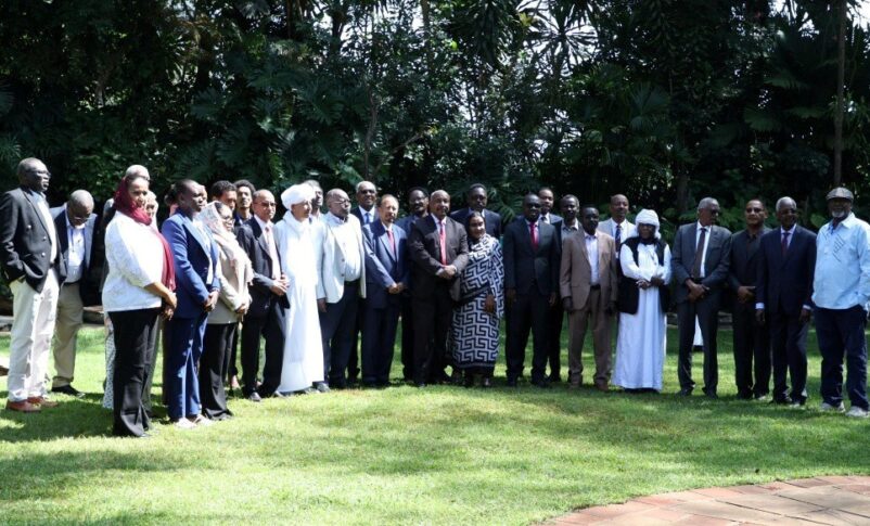 Participants at the meeting of anti-war groups in Nairobi on May 23, 2026
