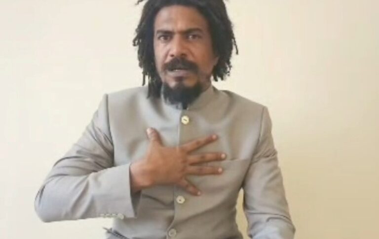Senior RSF commander Ali "Al-Savanna" Rizq announces his formal defection from the paramilitary group on May 11, 2026.