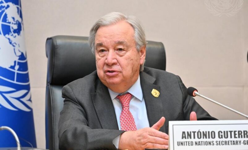 Secretary-General Briefs Press during 39th Ordinary Session of African Union in Addis Ababa on May 13; 2026